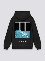 Cargar imagen en el visor de la galería, Sudadera Japonesa Ola de Kanagawa