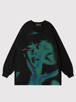 Cargar imagen en el visor de la galería, Sudadera Streetwear Japonesa 'Illusion'