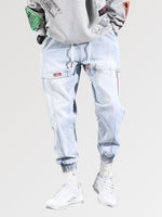 Cargar imagen en el visor de la galería, Vaqueros Azules Anchos Streetwear Hombre 'Matsumoto'