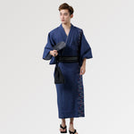 Cargar imagen en el visor de la galería, Yukata Tradicional Hombre 'Nasu'