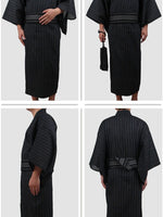 Cargar imagen en el visor de la galería, Yukata Tradicional Hombre 'Sakurajima'