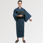 Cargar imagen en el visor de la galería, Yukata Tradicional para Hombre 'Kita'