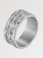 Cargar imagen en el visor de la galería, Anillo Motivos Nubes 'Kuraudo'
