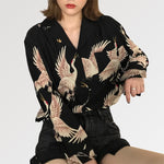 Cargar imagen en el visor de la galería, Blusa Japonesa Tradicional Mujer 'Awaji'
