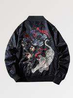 Cargar imagen en el visor de la galería, Bomber Japonés Dragón &amp; Tigre 'Tora'
