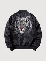 Cargar imagen en el visor de la galería, Bomber Japonés Estampado de Tigre 'Tsukiji'
