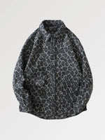 Cargar imagen en el visor de la galería, Camisa de Flanela Estilo Leopardo 'Konoike'
