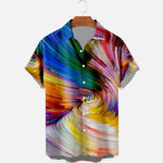 Cargar imagen en el visor de la galería, Camisa de Verano Rainbow Illusion 'Hanyu'
