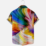 Cargar imagen en el visor de la galería, Camisa de Verano Rainbow Illusion 'Hanyu'
