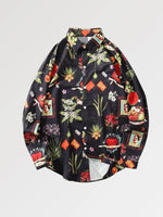 Cargar imagen en el visor de la galería, Camisa Floral Estilo Japonés 'Tsurunen'
