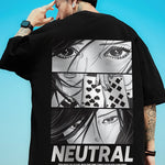 Cargar imagen en el visor de la galería, Camiseta Anime Japonesa 'Neutral'
