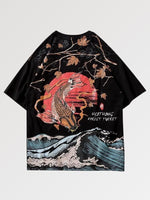 Cargar imagen en el visor de la galería, Camiseta Carpa de Kanagawa 'Shimasu'
