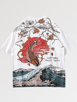 Cargar imagen en el visor de la galería, Camiseta Carpa de Kanagawa 'Shimasu'
