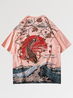 Cargar imagen en el visor de la galería, Camiseta Carpa de Kanagawa 'Shimasu'
