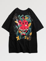 Cargar imagen en el visor de la galería, Camiseta Demonio Japonés 'Hannya'
