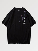 Cargar imagen en el visor de la galería, Camiseta Japonesa 'Bat in the Ocean'
