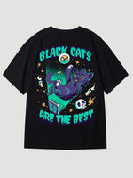 Cargar imagen en el visor de la galería, Camiseta Japonesa 'Black Cats'

