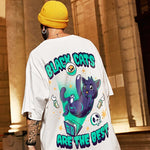 Cargar imagen en el visor de la galería, Camiseta Japonesa 'Black Cats'
