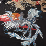 Cargar imagen en el visor de la galería, Camiseta Japonesa Bordada 'Dragón'
