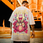 Cargar imagen en el visor de la galería, Camiseta Japonesa Daruma 'Lucky Charm'
