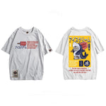 Cargar imagen en el visor de la galería, Camiseta Japonesa Gato Tiburón 'Oishii'
