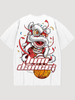 Cargar imagen en el visor de la galería, Camiseta Japonesa Lion Dance 'Ikimasu'
