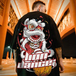Cargar imagen en el visor de la galería, Camiseta Japonesa Lion Dance 'Ikimasu'
