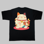 Cargar imagen en el visor de la galería, Camiseta Japonesa Maneki-Neko
