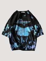 Cargar imagen en el visor de la galería, Camiseta Japonesa Mariposa 'Boom Time'
