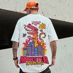 Cargar imagen en el visor de la galería, Camiseta Japonesa Monster Invasion 'Akuma'
