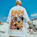 Cargar imagen en el visor de la galería, Camiseta Japonesa 'Panda Samurái'
