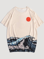 Cargar imagen en el visor de la galería, Camiseta Japonesa 'Sol Naciente'
