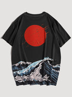 Cargar imagen en el visor de la galería, Camiseta Japonesa 'Sol Naciente'
