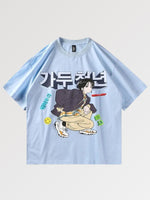 Cargar imagen en el visor de la galería, Camiseta Kanji Japonés "Anime"
