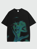 Cargar imagen en el visor de la galería, Camiseta Streetwear Japonesa 'Illusion'
