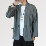 Cargar imagen en el visor de la galería, Cárdigan Kimono Hombre

