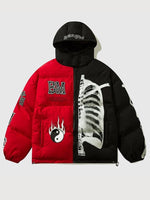 Cargar imagen en el visor de la galería, Chaqueta Acolchada Estampado Streetwear 'Sukeruton'

