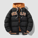 Cargar imagen en el visor de la galería, Chaqueta Acolchada Streetwear con Capucha 'Shenyang'
