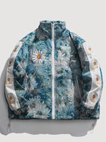 Cargar imagen en el visor de la galería, Chaqueta Japonesa Estampado Floral 'Furawazu'
