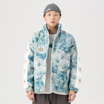 Cargar imagen en el visor de la galería, Chaqueta Japonesa Estampado Floral 'Furawazu'
