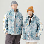Cargar imagen en el visor de la galería, Chaqueta Japonesa Estampado Floral 'Furawazu'
