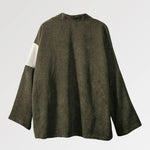 Cargar imagen en el visor de la galería, Chaqueta Kimono de Terciopelo 'Gurinkaki'
