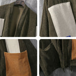 Cargar imagen en el visor de la galería, Chaqueta Kimono de Terciopelo 'Gurinkaki'
