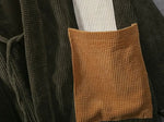 Cargar imagen en el visor de la galería, Chaqueta Kimono de Terciopelo 'Gurinkaki'
