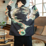 Cargar imagen en el visor de la galería, Chaqueta Kimono Hombre 'Ateez'
