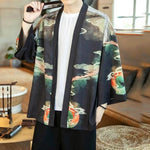 Cargar imagen en el visor de la galería, Chaqueta Kimono Hombre 'Ateez'

