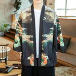 Cargar imagen en el visor de la galería, Chaqueta Kimono Hombre 'Ateez'
