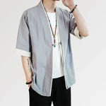 Cargar imagen en el visor de la galería, Chaqueta Kimono Hombre 'Born to Beat'
