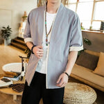 Cargar imagen en el visor de la galería, Chaqueta Kimono Hombre 'Born to Beat'
