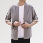 Cargar imagen en el visor de la galería, Chaqueta Kimono Hombre 'Born to Beat'
